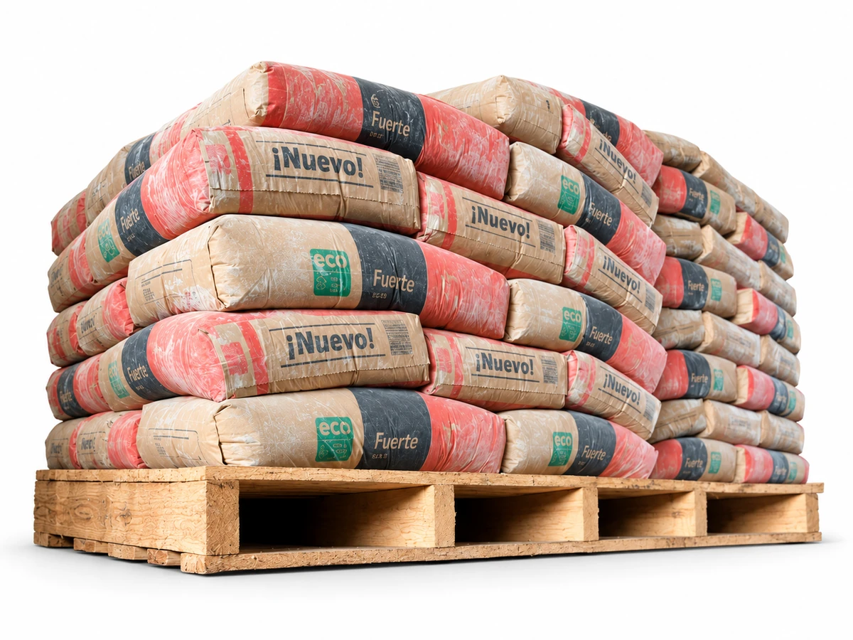 Pallet cementero tipo Holcim