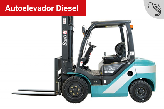 Autoelevadores Diesel en Isuzu